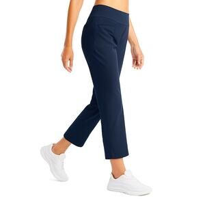 Soothfeel Women's Golf Pants with 5 Pockets – Size XL (Navy)